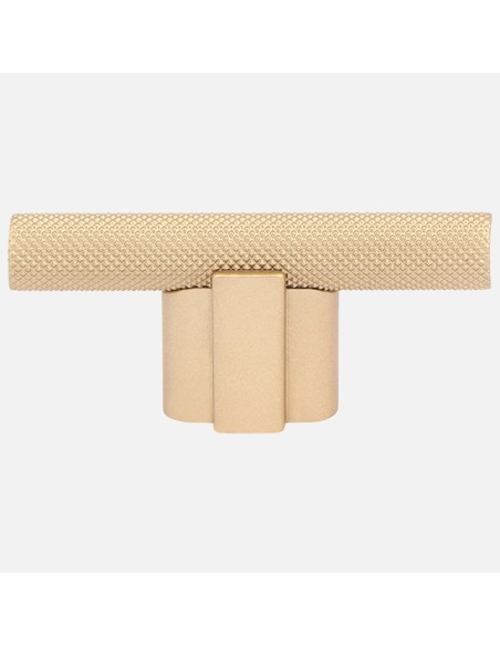 Bouton En T Moleté Giulio 8/1170 Doré - Boutons De Cuisine Contemporain
