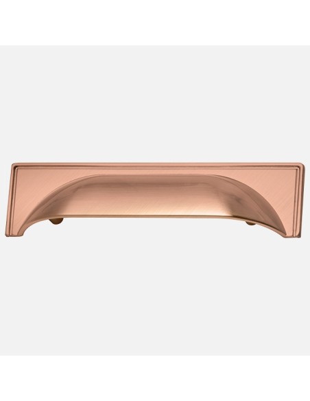 Collection Windsor Poignées Coquille Et Boutons Assortis En Or Rose