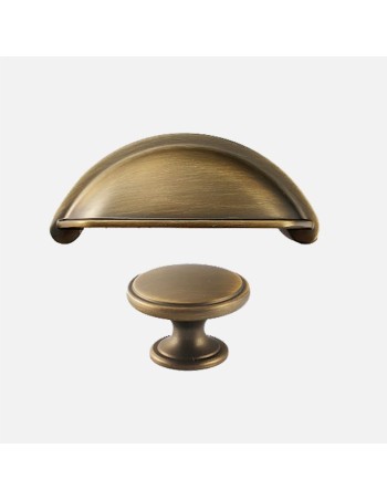 Collection Oxford Poignées Coquille Et Boutons Bronze - Accessoires Cuisine 2