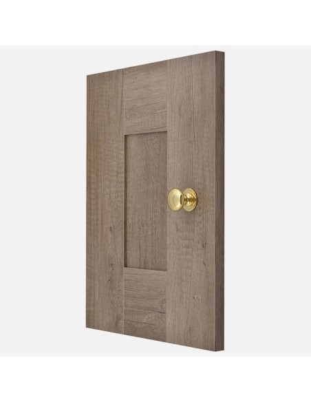 Bouton En Laiton Poli Style Victorien
