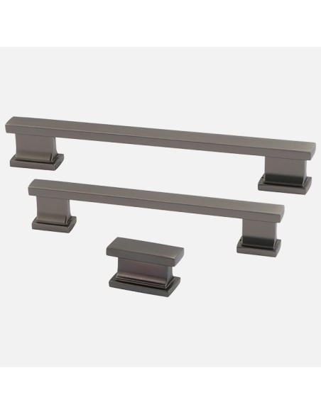Poignées Et Boutons En Nickel Noir - Collection Kensington