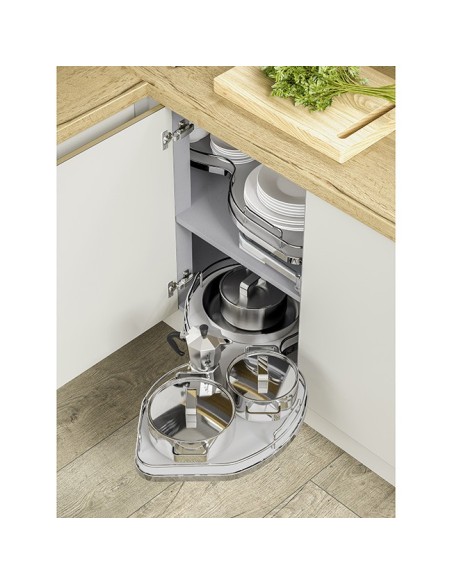 Meuble D’Angle De Cuisine Sige En Forme D'Haricot