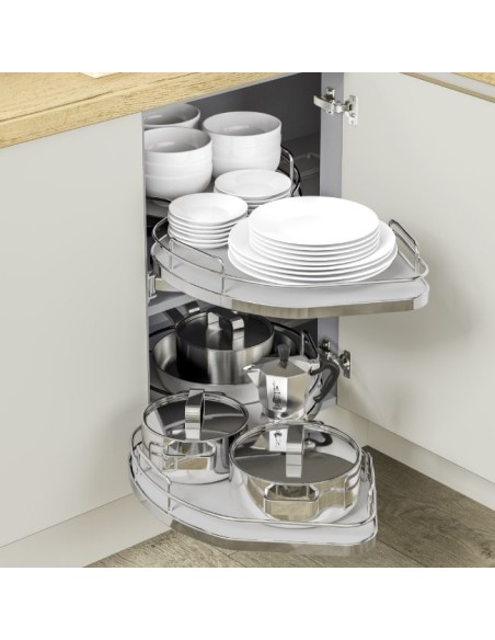 Meuble D’Angle De Cuisine Sige En Forme D'Haricot