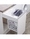 Panier À Linge Intégré Coulissant  Pour Meuble De 450 mm