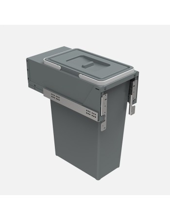 Poubelle Elletipi Coulissante - 1 Bac De 35 L Pour Meuble De 300 mm 2