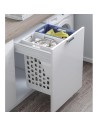 Panier À Linge Intégré Coulissant  Pour Meuble De 600 mm