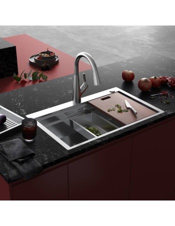 Évier De Cuisine Tout-En-Un Workstation - 1000Mm - Bonde Presto