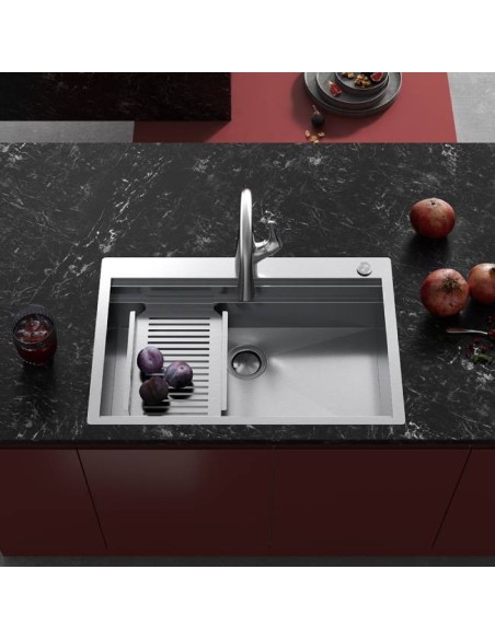 Évier De Cuisine Tout-En-Un Workstation - 800Mm - Bonde Presto