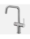 Robinet Brossé Magus 4 En 1 Eau Bouillante Chaude Froide et Filtrée