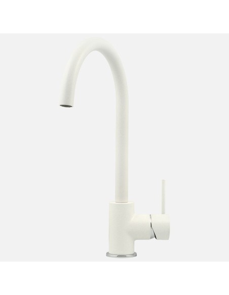 Robinet Blanc Effet Granit  - Robinet Pour Éviers Blancs
