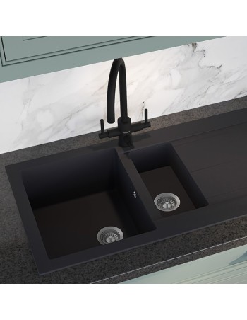 Robinet Clearwater Stella Tri-Spa Noir Eau Chaude Froide et Filtrée 2