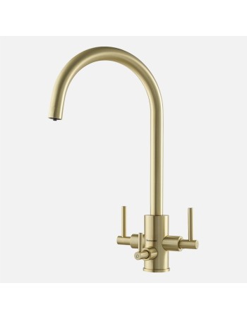 Robinet Clearwater Stella Tri-Spa Laiton Eau Chaude Froide et Filtrée