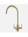 Robinet Clearwater Stella Tri-Spa Laiton Eau Chaude Froide et Filtrée