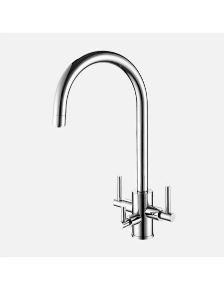 Robinet Clearwater Stella Tri-Spa Chrome Eau Chaude Froide et Filtrée