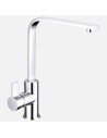Robinet Sheratan Plat Chrome - Robinet Fin Et Épuré En Ligne !