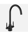 Robinet  Clearwater Tutti Noir Mat Robinet De Cuisine Moderne