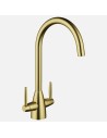 Robinet  Clearwater Tutti Laiton Brossé Robinet De Cuisine Traditionnel