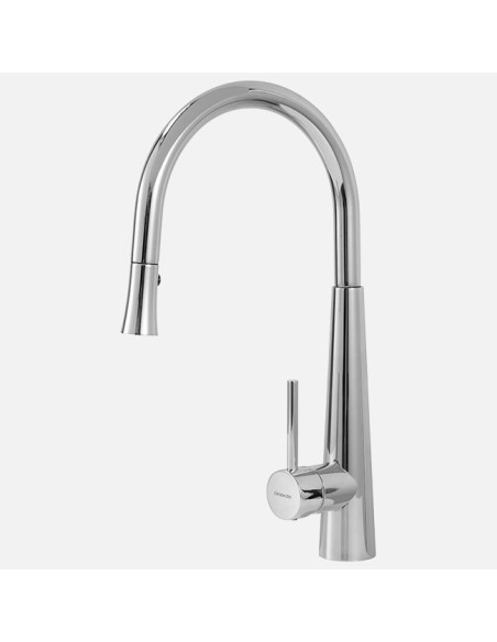Mitigeur De Cuisine Porrima Style Américain Avec Douchette Flexible