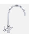 Robinet De Cuisine Clearwater Rococo Chromé - Robinet Mitigeur De Cuisine En Ligne