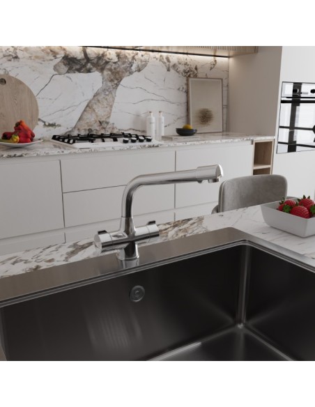 Mitigeur New York A Quart De Tour - Robinets De Cuisine