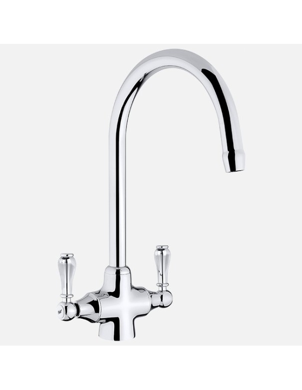 Robinet De Cuisine Easyflow Columbia À Poignées Assorties Chrome