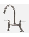 Robinet Pont Clearwater Elegance En Nickel Brossé