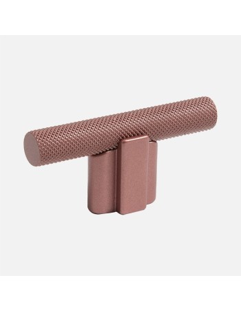 Bouton En T Moleté Giulio 8/1170 Rose - Boutons De Cuisine Contemporains 2