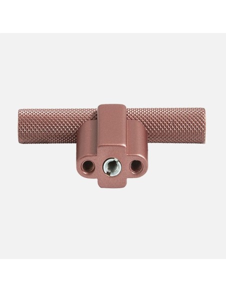 Bouton En T Moleté Giulio 8/1170 Rose - Boutons De Cuisine Contemporains