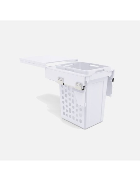 Panier À Linge Intégré Coulissant  Pour Meuble De 450 mm