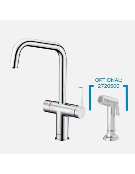 Robinet Magus Chromé 4 En 1 Eau Bouillante Chaude Froide Filtrée