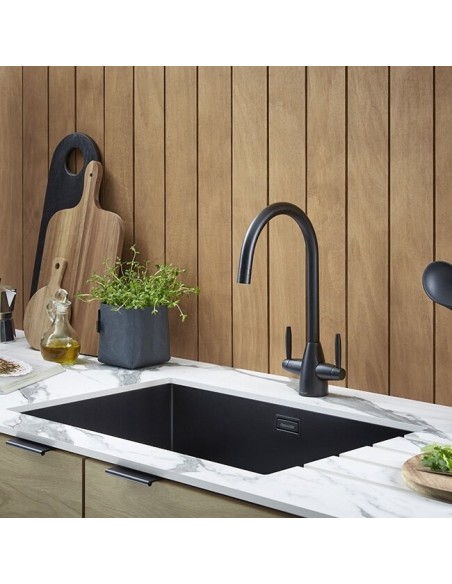 Robinet  Clearwater Tutti Noir Mat Robinet De Cuisine Moderne