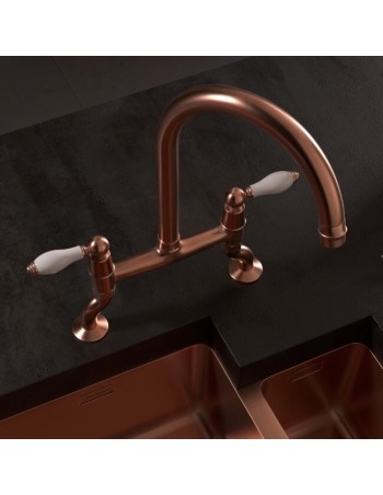 Robinet Pont Clearwater Elegance En Cuivre Brossé 2