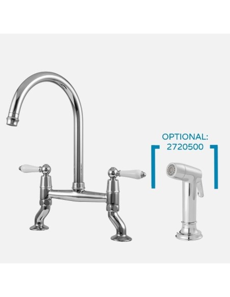Robinet Pont Clearwater Elegance Chromé