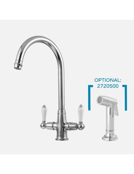 Robinet De Cuisine Clearwater Elegance Chromé