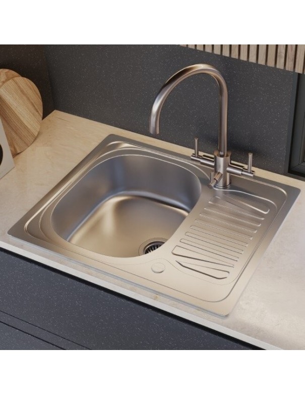 Évier Pyramis Sparta Compact À Cuve Unique - Petit Évier De Cuisine