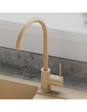 Robinet Sable Granit Decoratif | Robinet Pour Éviers Crème 2