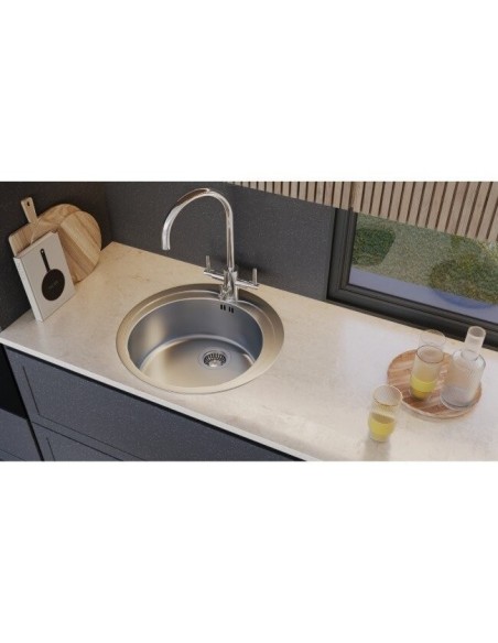 Robinet Clearwater Stella Tri-Spa Chrome Eau Chaude Froide et Filtrée