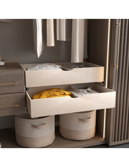 Tiroirs Complets En Bois Pour Rangement De Cuisine Ou Dressing