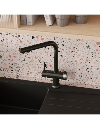 Robinet Clearwater 3-en-1 Hydra Gris, Eau Chaude Froide et Filtrée 2