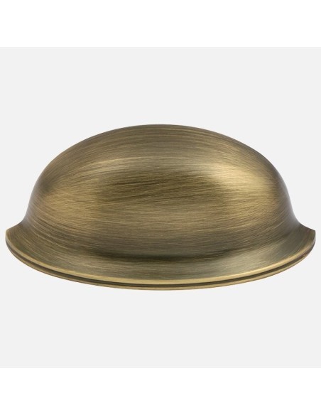 Poignées Coquille Et Boutons Assortis En Bronze Clair - System