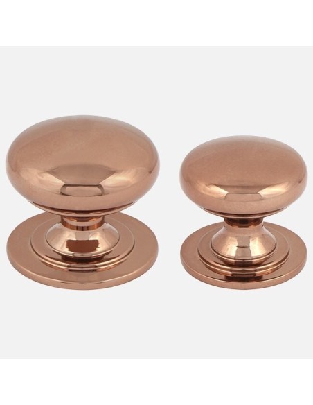 Poignées Coquille Et Boutons Assortis En Or Rose - System