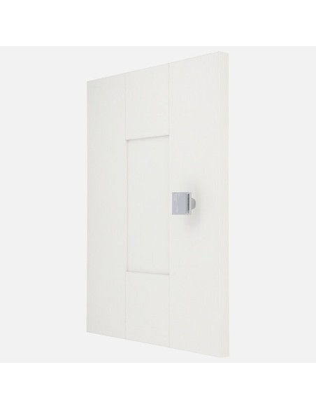 Collection moderne de poignées et boutons en chrome