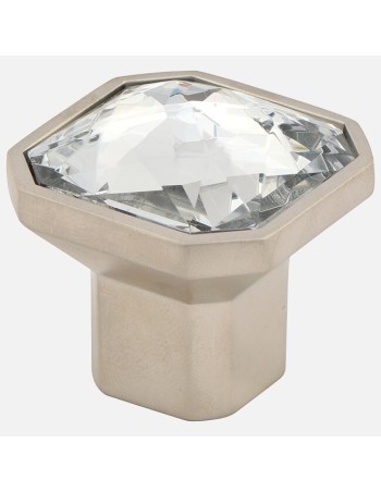 Bouton Carré En Cristal 2