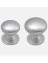 Bouton Style Victorien En Nickel Satiné - Boutons De Porte De Cuisine