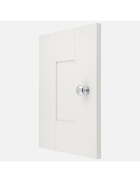 Bouton Style Victorien En Chrome Poli - Boutons De Porte De Cuisine