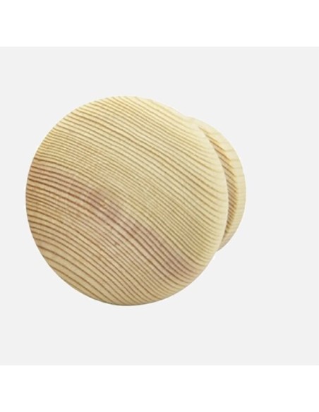 Bouton En Pin Brut - Boutons Meuble En Bois En Ligne