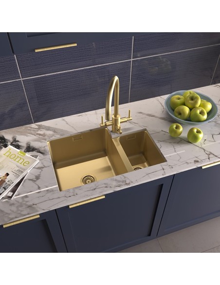 Robinet Clearwater Stella Tri-Spa Laiton Eau Chaude Froide et Filtrée