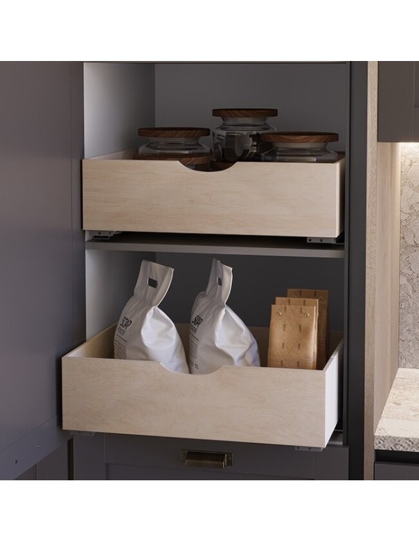 Tiroirs Complets En Bois Pour Rangement De Cuisine Ou Dressing