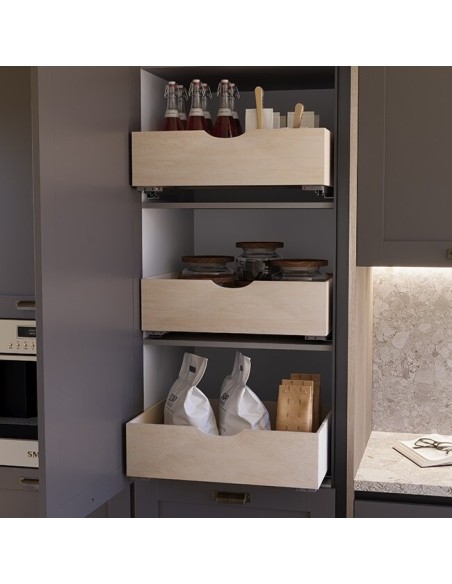 Tiroirs Complets En Bois Pour Rangement De Cuisine Ou Dressing