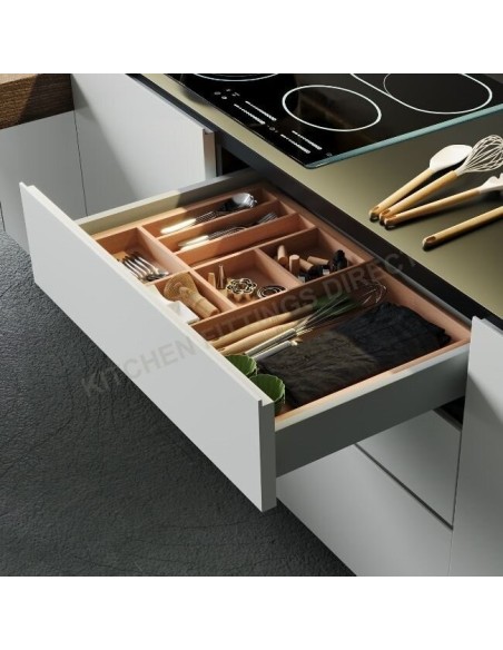Range-Couverts En Bois Extensible - Organisateur De Tiroir De Cuisine